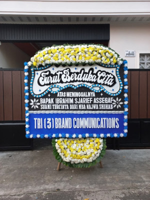 Papan Bunga Duka di Kakaskasen Dua